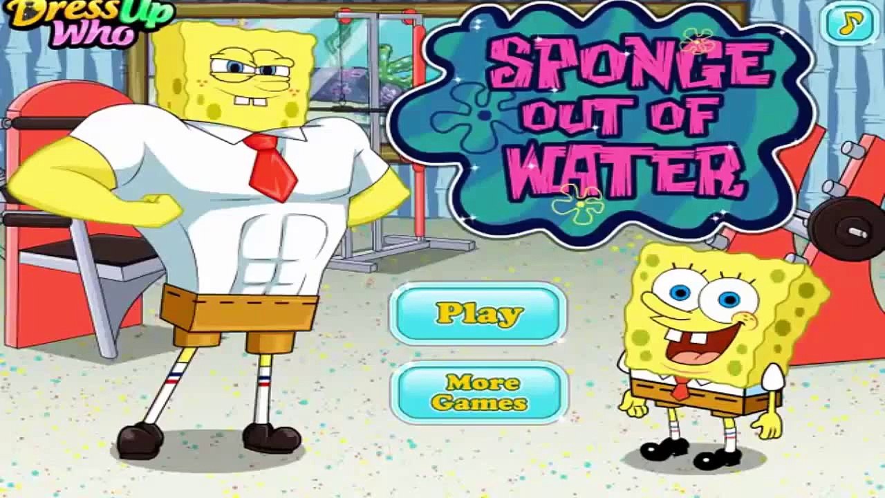 Puzzle Games - Sponge Out of Water Game for kids