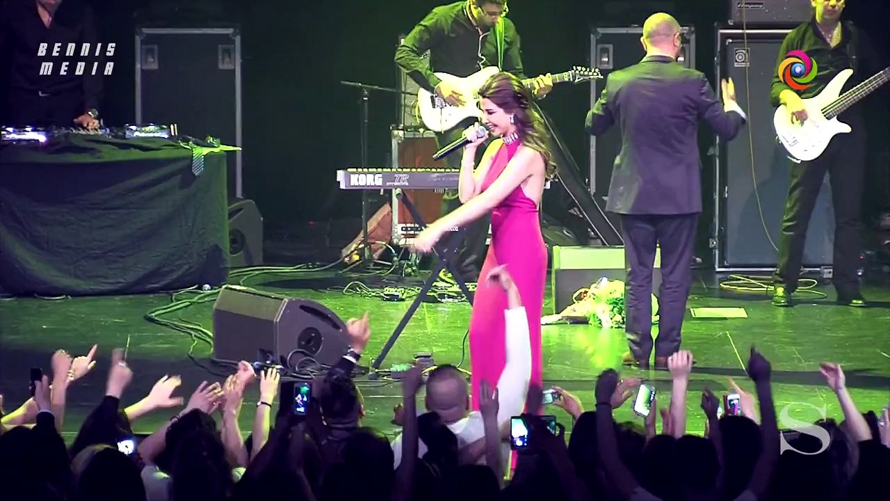 Nancy Ajram in Paris, April 2014