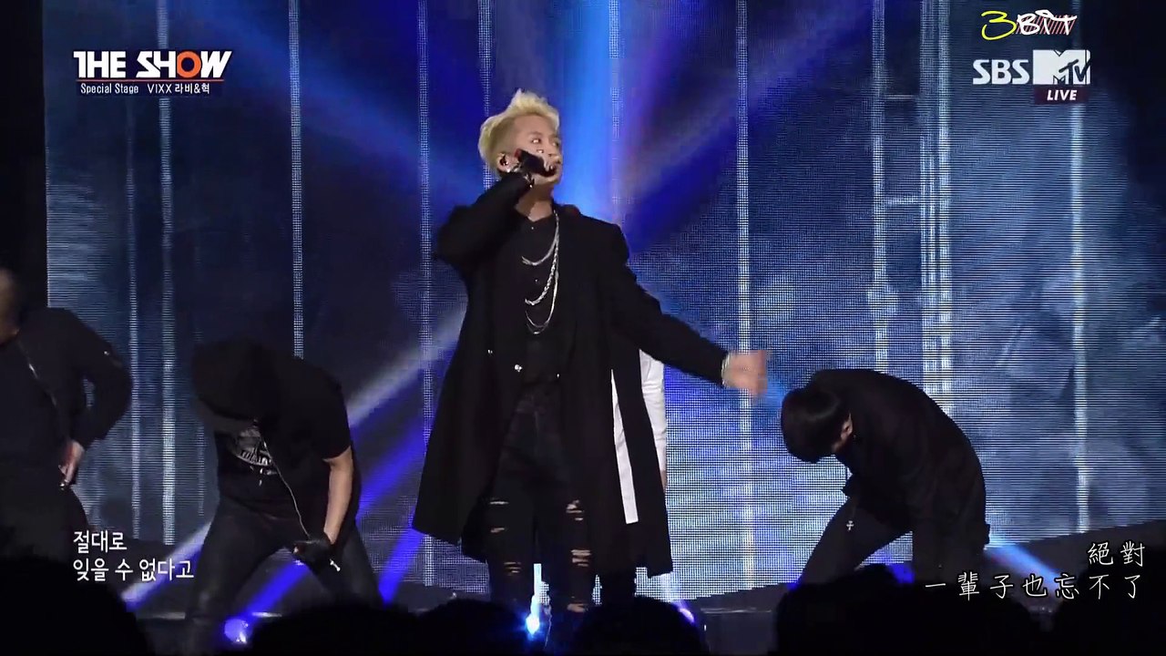 [3BIT] 150317 The Show VIXX Ravi & Hyuk - Memory (Live中字)