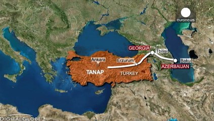 Inicio de construcción del gasoducto Transanatoliano para suministrar gas del mar Caspio a Europa