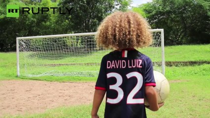 Fofura e futebol! Conheça os minis David Luiz and Thiago Silva