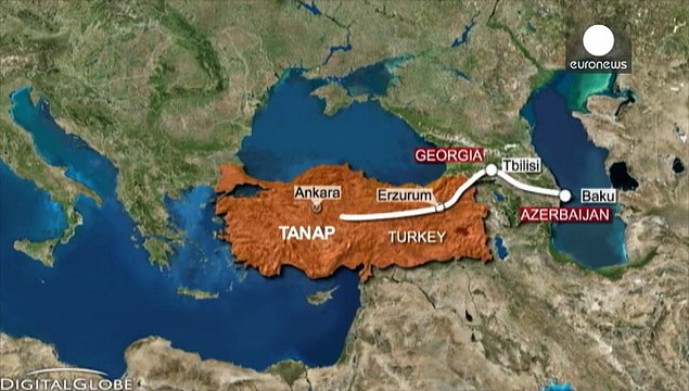 Al via il gasdotto Tanap, trasporterà gas azero dalla Turchia all'Italia