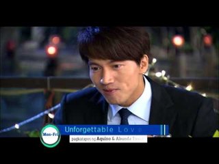 UNFORGETTABLE LOVE: Tuloy ang Kilig!