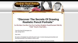 Realistic Pencil Portrait Mastery - Learn How To Draw Realistic Pencil Portraits