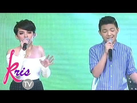 KZ and Darren belt out 'One Moment In Time' on Kris TV