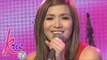 Angeline Quinto sings 