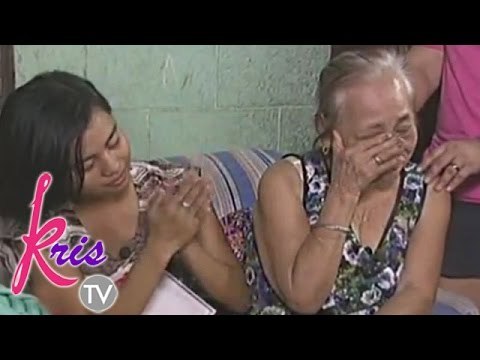 Teenager cries as Kris gives her gift