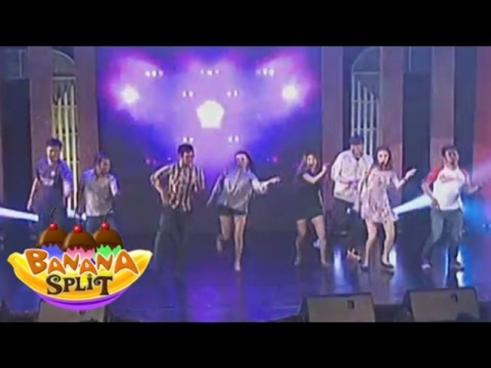 Banana Split cast performs a various comedy skit