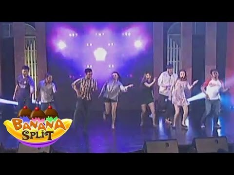 Banana Split cast performs a various comedy skit