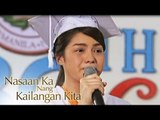 Nasaan Ka Nang Kailangan Kita: Graduation Speech