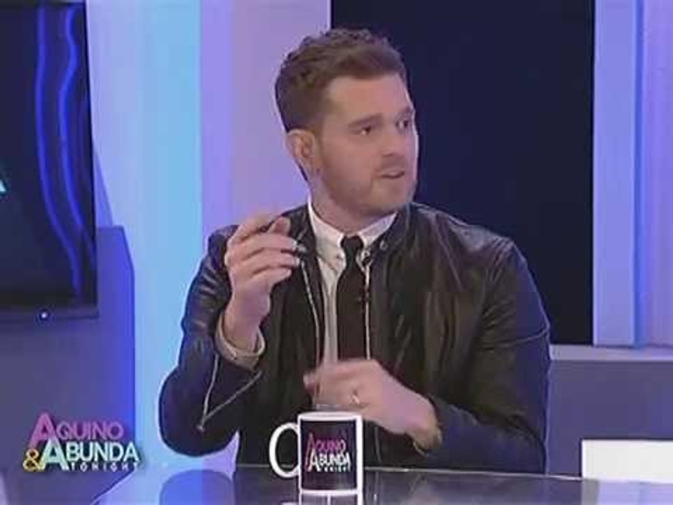 Michael Buble takes selfie with Kris Aquino