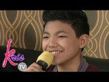 Darren sings 'I Don't Wanna Miss A Thing' on Kris TV