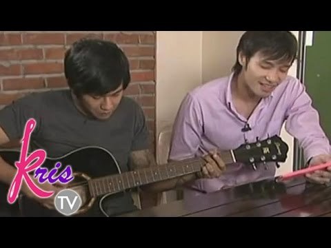 Kean sings How Can I Tell Her on Kris TV