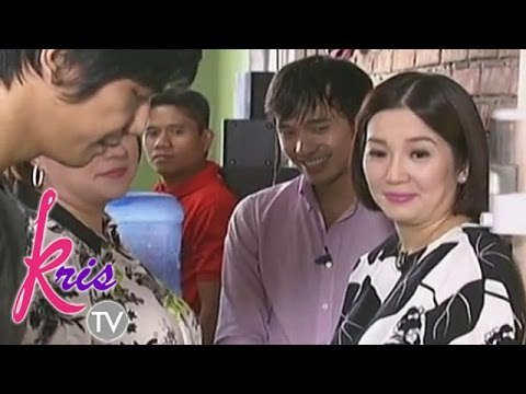 What did Kris tell to her son?