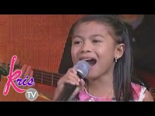 Lyca sing "Ikot-ikot Lang" on Kris TV
