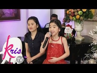 Darlene Vibares sings 'Joy to the World'