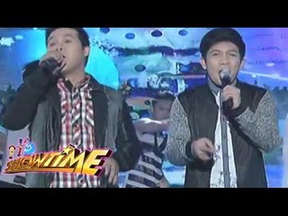 Christmas opening number with Jovit and Marcelito