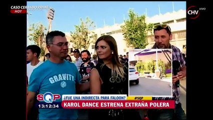 Karol Dance luce polera con supuesta indirecta para Faloon