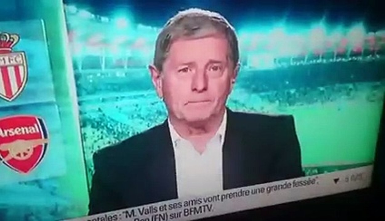 réaction de Jean-Michel Larqué après la rétrogradation de Nîmes