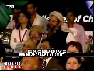 Musharraf expo-ses Munafiq Indian Mullah Madni in India