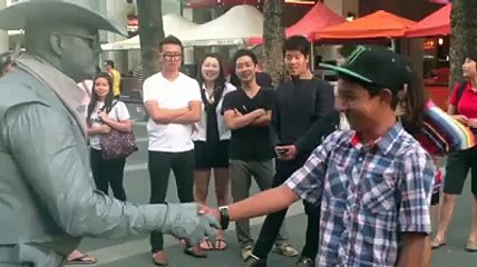 Punch Street Mime Vs Troll