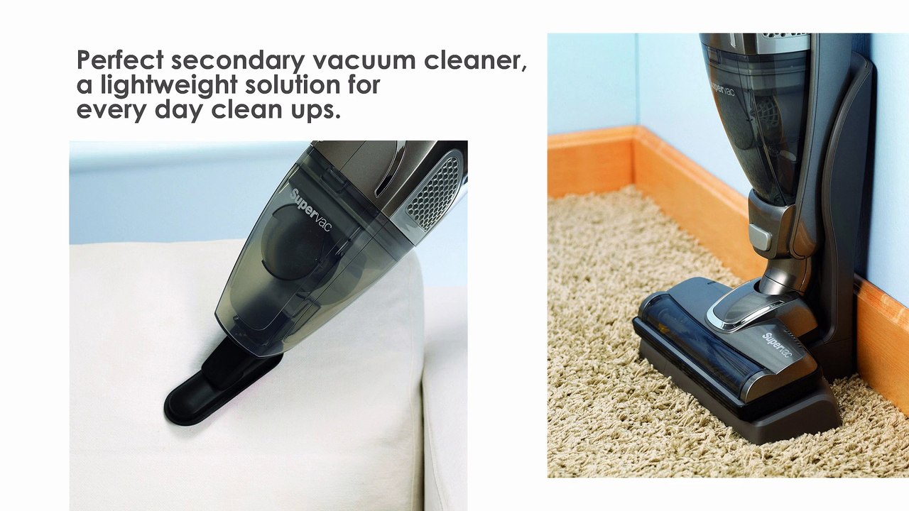 Morphy Richards 732002 2in1 Supervac Cordless Vacuum Cleaner, 100 W