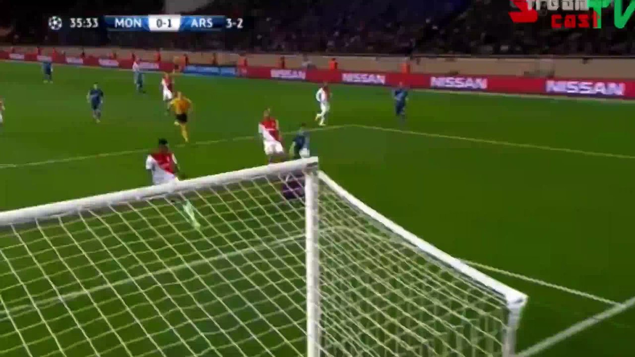 Giroud Goal | Monaco 0-1 Arsenal