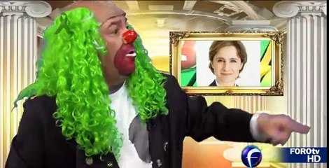 Brozo habla de el ataque de MVS a Carmen Aristegui.