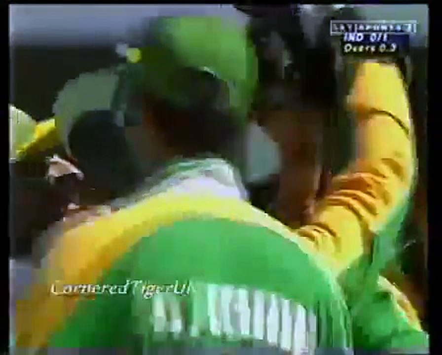 Wasim Akram 3 wickets in first over vs India 1999 In Cricket