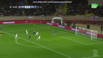 Olivier Giroud 0:1 | Monaco - Arsenal 17.03.2015 HD