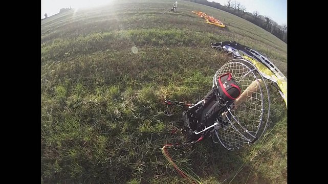 Balade paramoteur entre Pléneuf Val André et St Brieuc