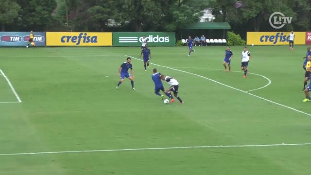 Jesus salva! Joia faz gol e evita derrota do Verdão em jogo-treino