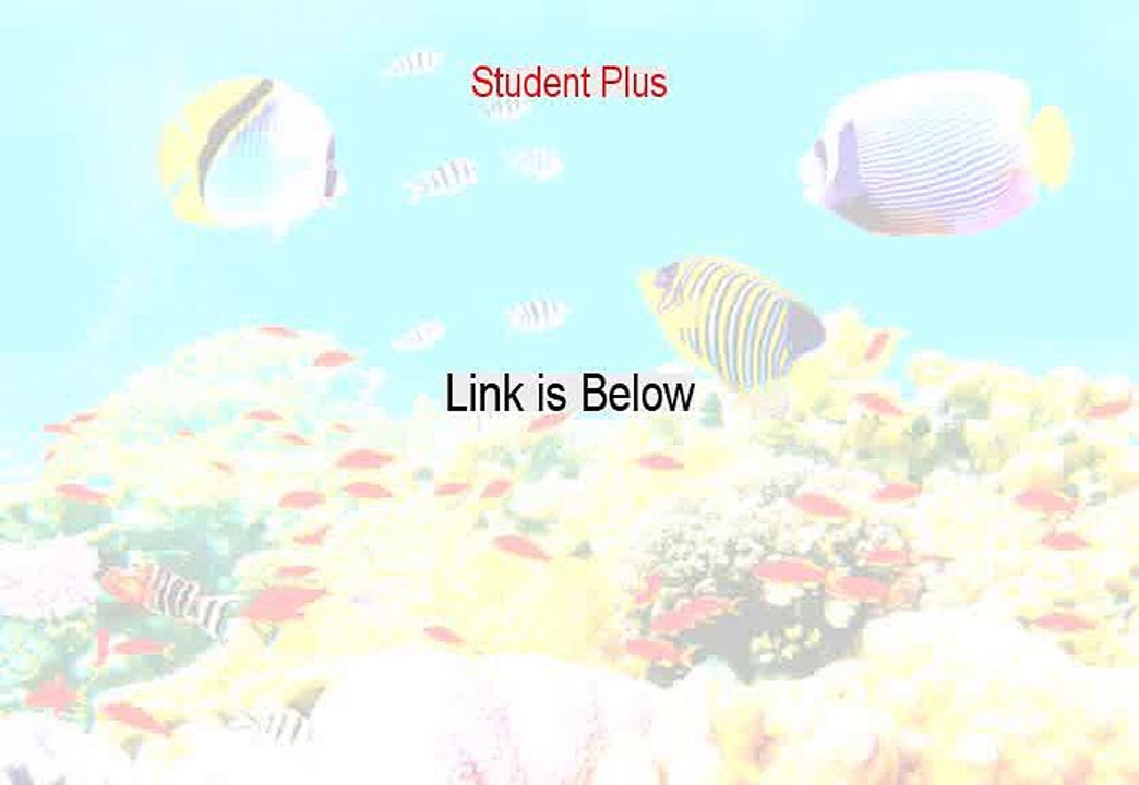 Student Plus Review - Watch this