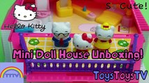 Hello Kitty Mini Doll House Story Unboxing Video