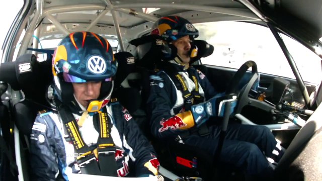 Abordo con el campeón Ogier en la SS21 WRC Rally Guanajuato, México 2015
