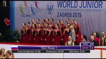 ISU World Junior Synchronized Skating Championships Day 1 Group 4