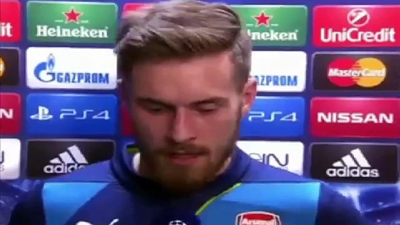 Monaco vs Arsenal 0 - 2 - Aaron Ramsey post-match interview‬ - HD