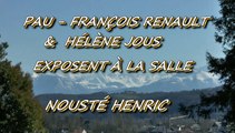 PAU - 16 AU 28 MARS 2015 - FRANÇOIS RENAULT ET HÉLÈNE JOUS EXPOSENT À LA SALLE NOUSTE HENRIC.
