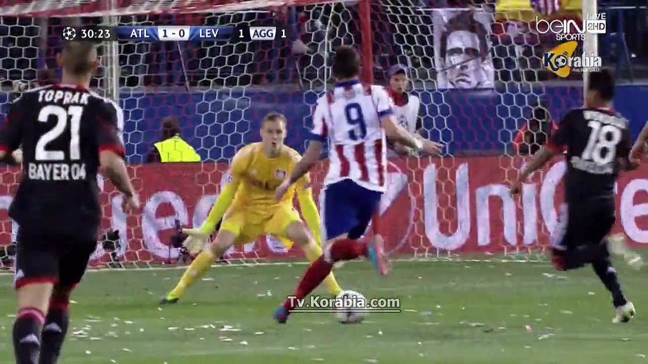 ملخص مباراة ( أتلتيكو مدريد VS باير ليفركوزن ) دوري أبطال أوروبا