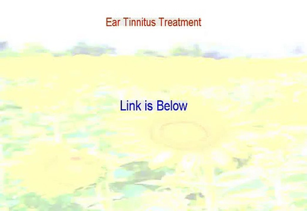 Ear Tinnitus Treatment Free PDF - Instant Download [2015]