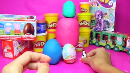 Huevos Sorpresa Peppa Pig español Kinder Juguetes de Peppa Pig