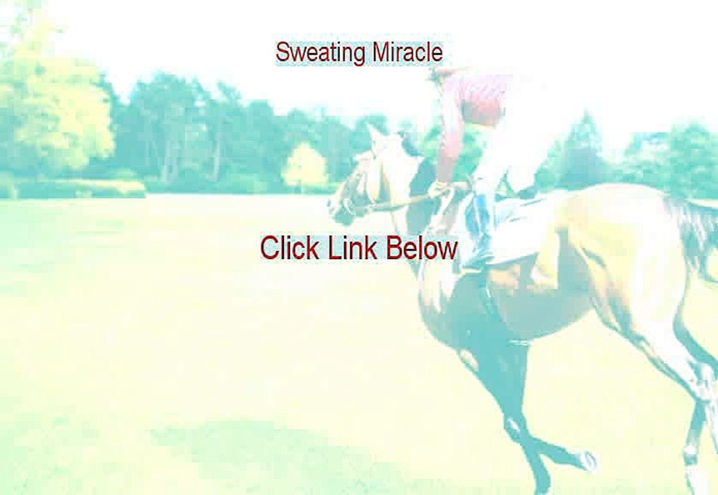 Sweating Miracle Free PDF [Get It Now]