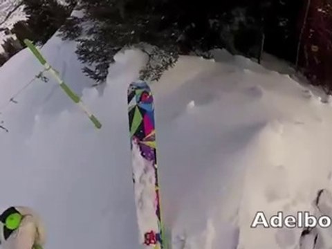 Ted Ligety January training aka Powder skiing GoPro