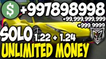 GTA 5 Online Money Glitch After Patch 1.24 & 1.22 [GTA 5 Money Glitch 1.24_1.22] Solo
