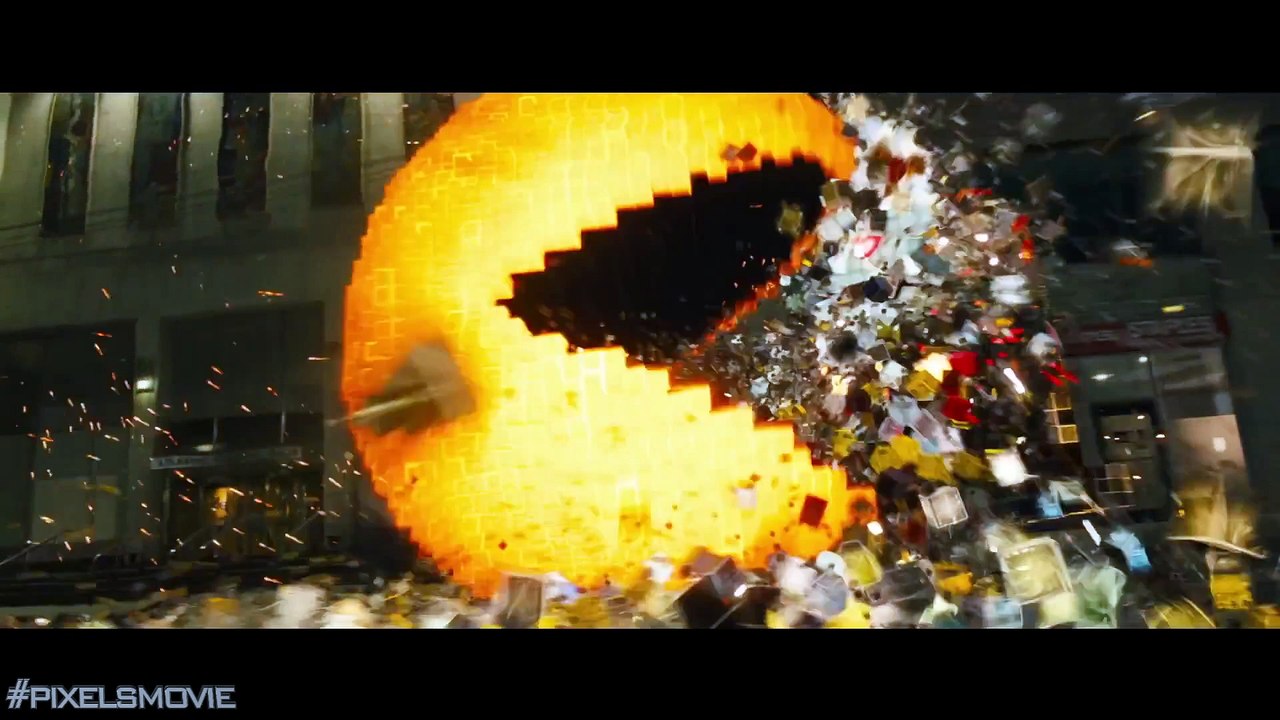 Pixels (2015) Official Trailer #1 - Adam Sandler, Peter Dinklage Movie ...