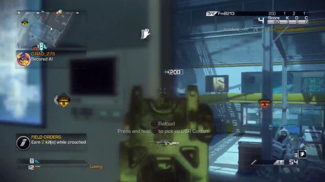 COD Ghosts_ _LIVE_ 2_53 K.E.M Strike w_ Honey Badger!