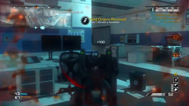 COD Ghosts_ _SOLO_ Double K.E.M Strike w_ Honey Badger _ Story Time!