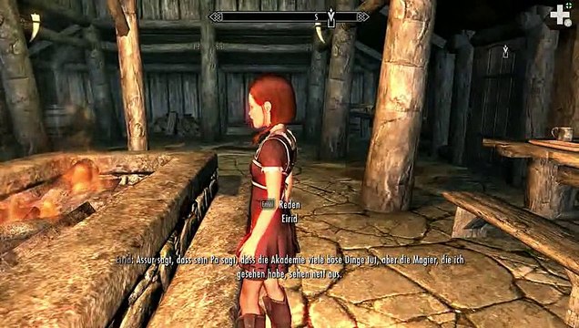 TESV Skyrim Tia und Elin Bernstein Stadt Winterfeste TESV 2015-03-16 17-08-52-09
