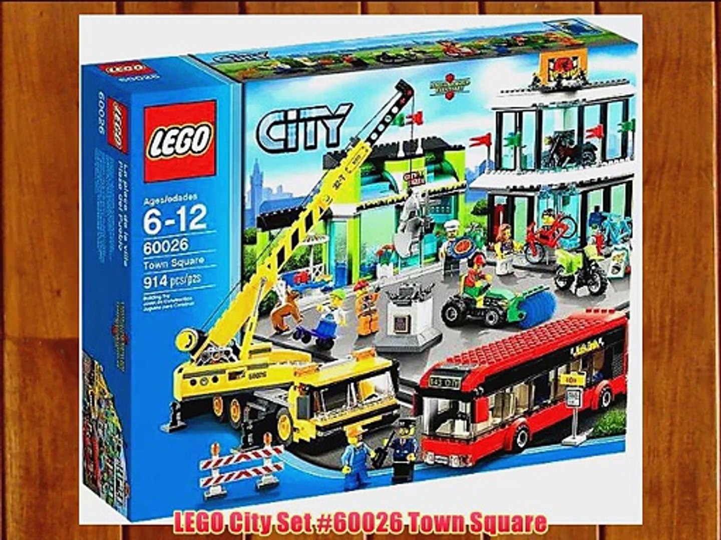 LEGO City Set #60026 Town Square - video Dailymotion