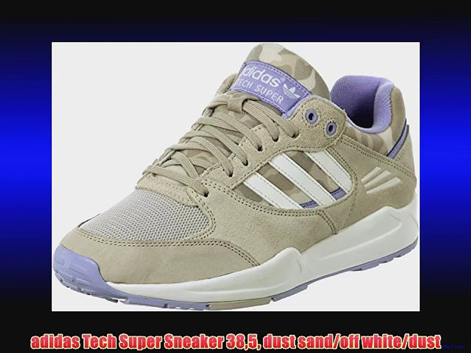 Adidas tech super sneaker 385 dust sand/off white/dust